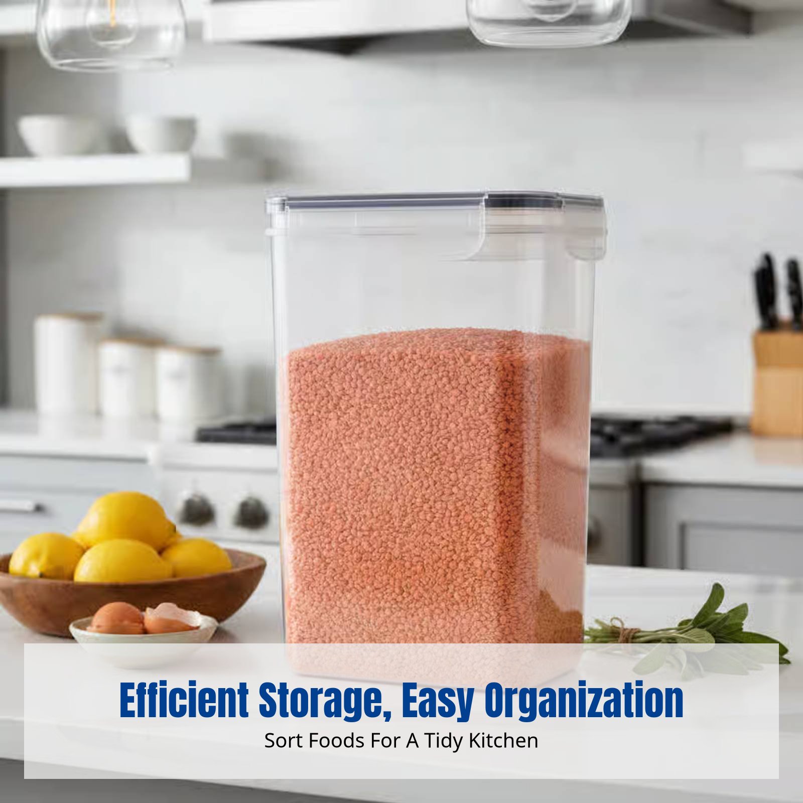 Food Storage Refrigerator - Set di Contenitori Ermetici per Alimenti,