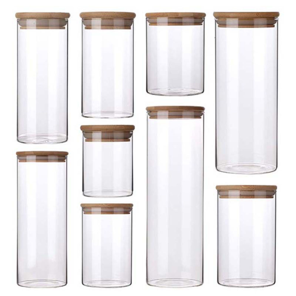 Food Storage Glass Box - 4/8 pz 250 ml 500 ml