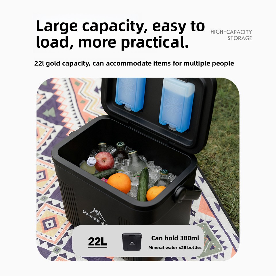 Food Storage Freezer - Frigorifero Portatile Mountainhiker 22L Black Knight