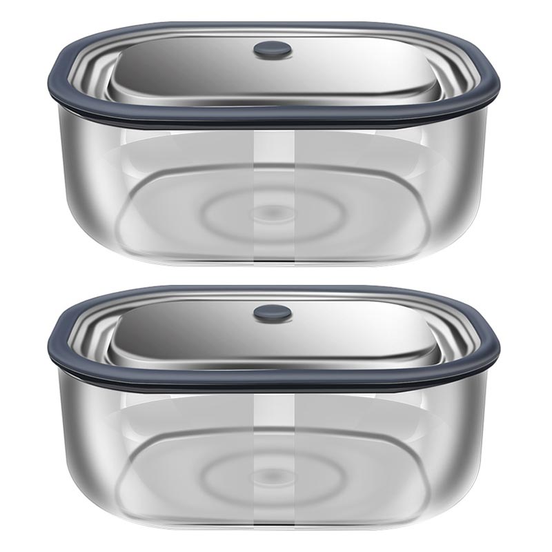 Food Storage Quart - Scatola per il pranzo rettangolare in