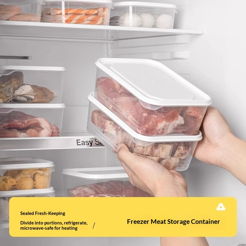 Food Storage Refrigerator - Contenitore per Carne Congelata da 2000ml,