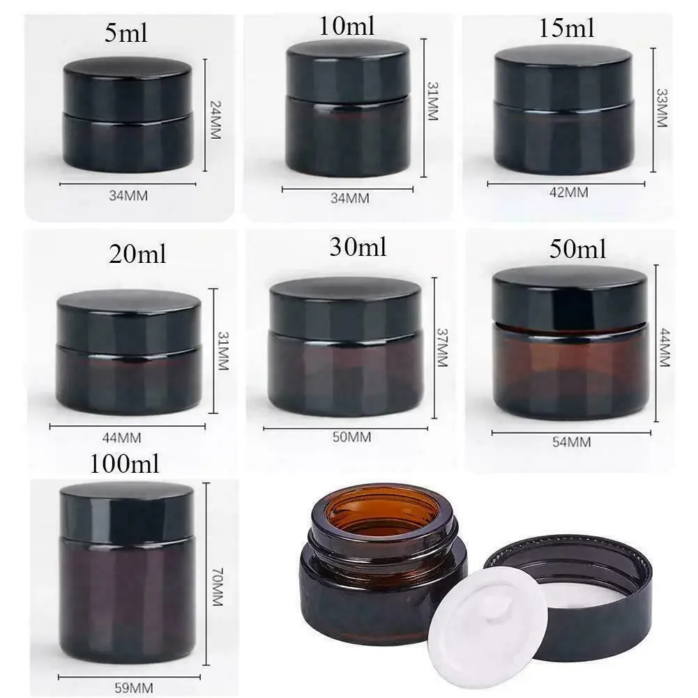 2 pz 5 ml/10 ml/15 ml/20 ml/30 - Food Storage Glass Box recensione e prezzo