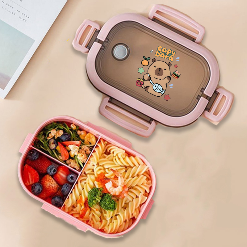 Capybara Bento Lunch Box Anime - Food Storage Organizer recensione e prezzo