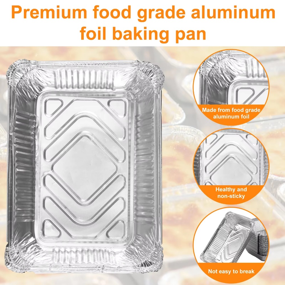 10 pezzi contenitori per alime - Food Storage Aluminum Containers recensione e prezzo