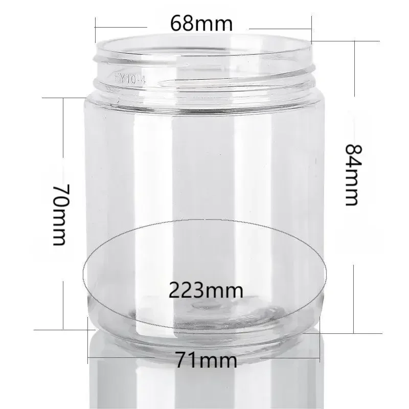 Barattolo di plastica PET vuot - Food Storage Aluminum Containers recensione e prezzo