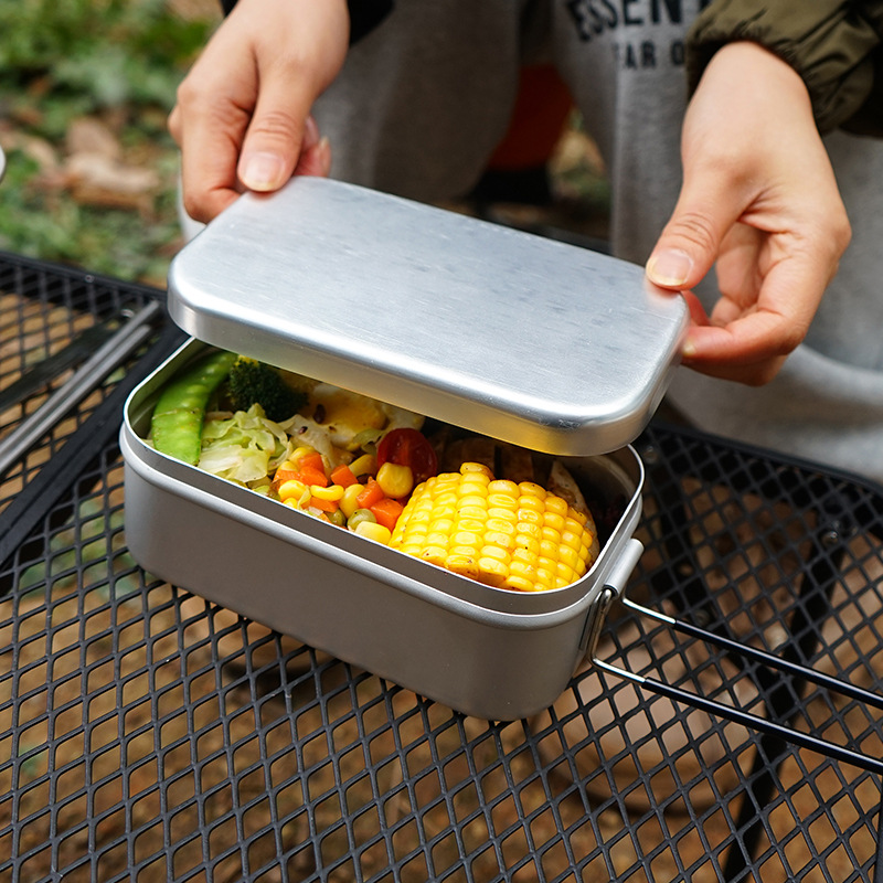 Scatola da pranzo da campeggio - Food Storage Aluminum Containers recensione e prezzo
