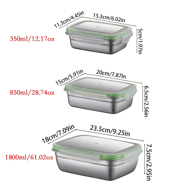 Set di scatole per il pranzo i - Food Storage Quart recensione e prezzo