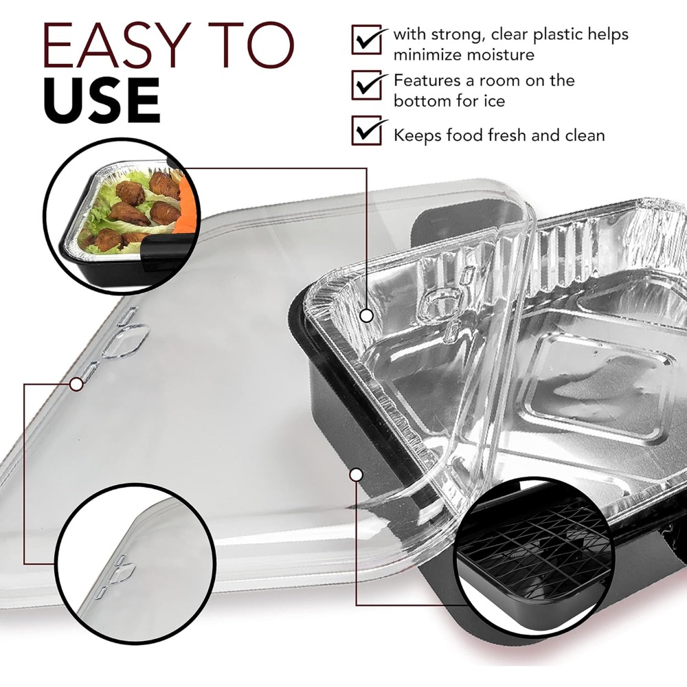 Contenitori in Alluminio con C - Food Storage Aluminum Containers recensione e prezzo