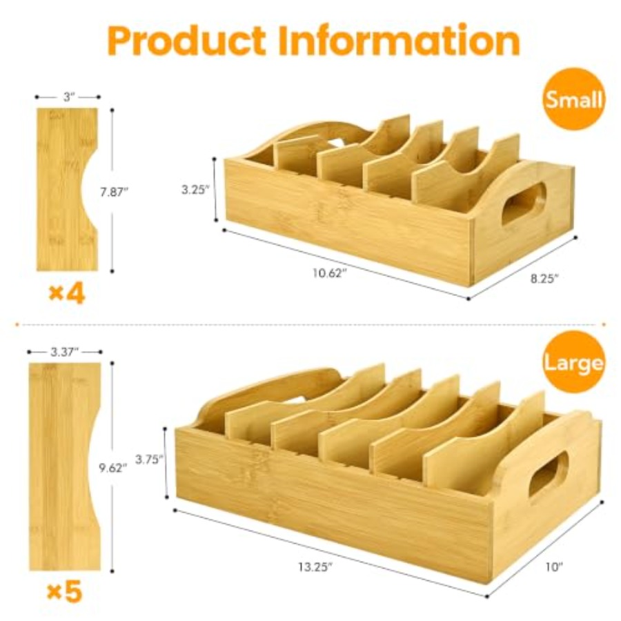 Organizzatore per coperchi in  - Food Storage Organizer recensione e prezzo